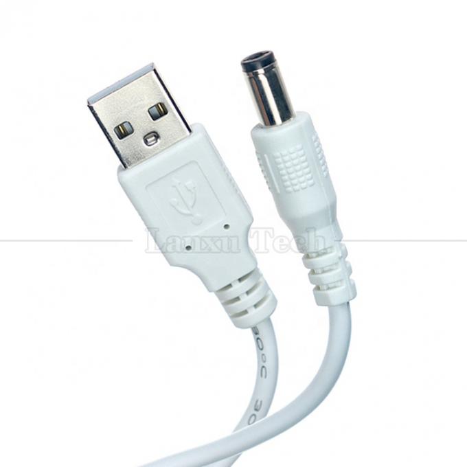 USB A Male to 2.1x5.5mm DC Barrel Jack Connector Power Charging Cable for Router Speaker 3