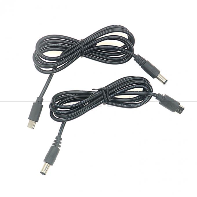 PD Charging 3A 9V 12V 15V 20V USB Type C to DC 5.5x2.1mm Jack Adapter Converter Cable for Wifi Router Modem Projector Camera 4