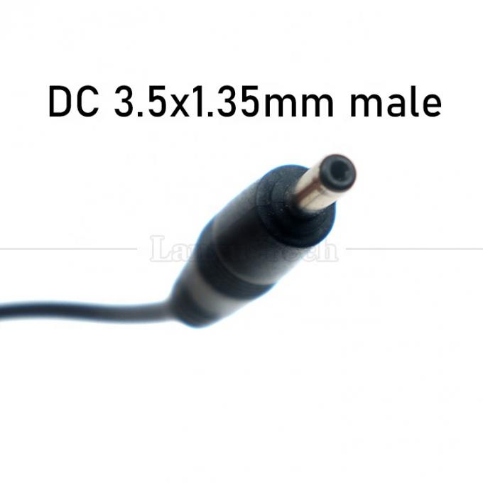 1 Meter USB Male to DC Barrel Jack 3.5mm 1.35mm Power Charger Cable for Router Speaker 1