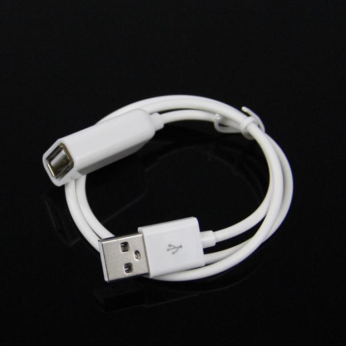 High Quality 1M White Male to Female USB 2.0 Type A Extension Data Charger Cable for Computer Furniture Bags 1