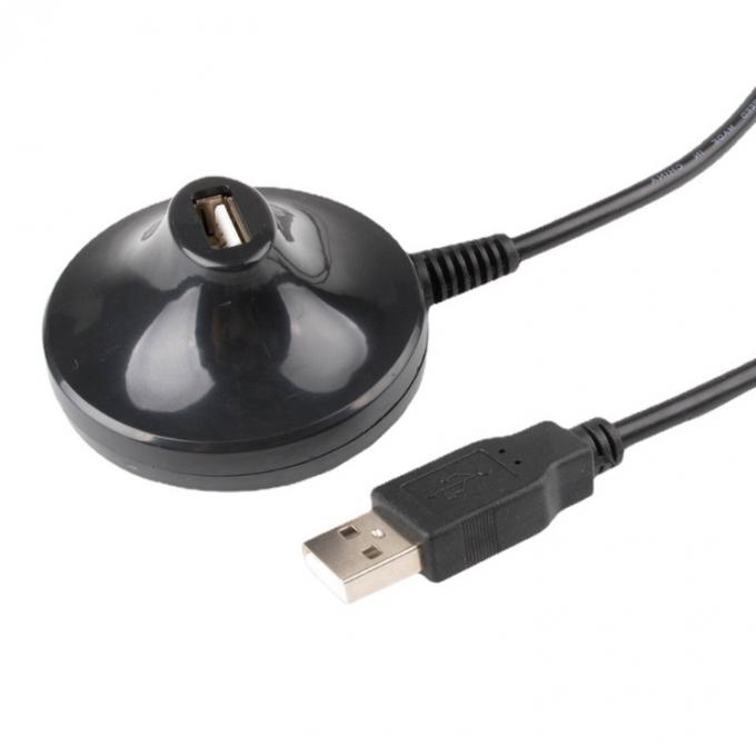 Desktop Male to Female Dock Station Data Charging USB 2.0 3.0 Extension Cable with Base 3