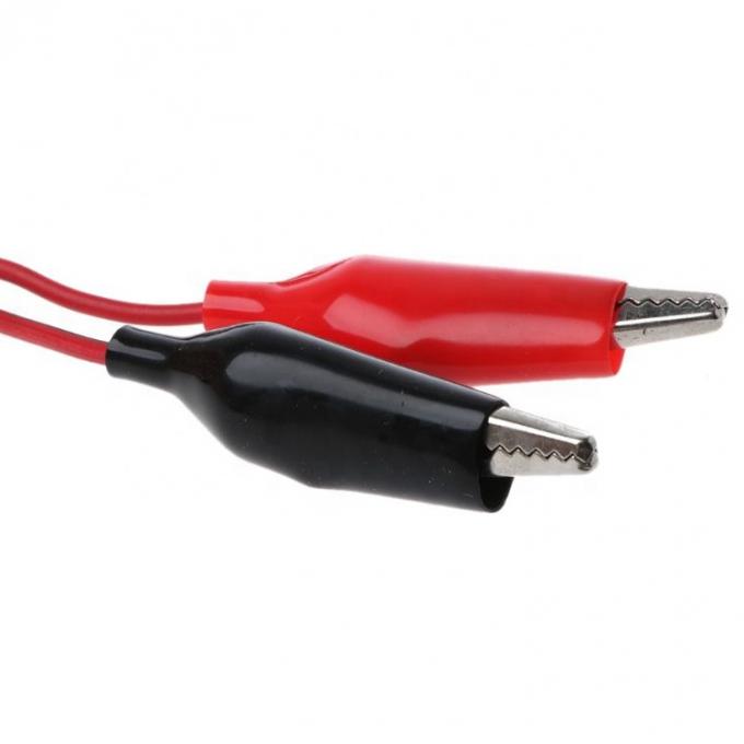 Crocodile Clamps Alligator Clip to USB A Female Test Wire Adapter Cable 1