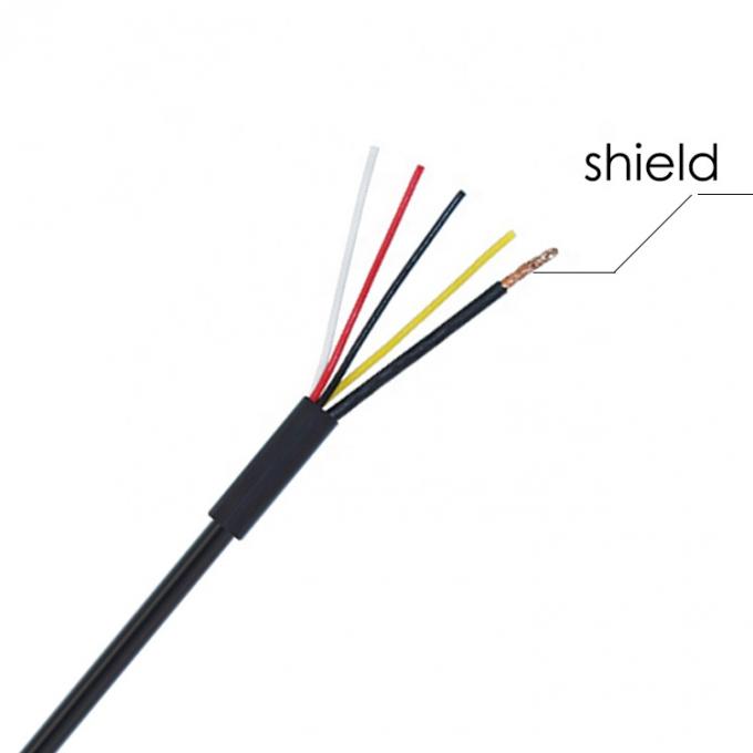 CUSTOM Shield USB 2.0 A Male To Stripped Tinned 4 Wires Open End Pigtail Bare End Cable 4