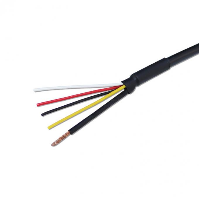 CUSTOM Shield USB 2.0 A Male To Stripped Tinned 4 Wires Open End Pigtail Bare End Cable 7