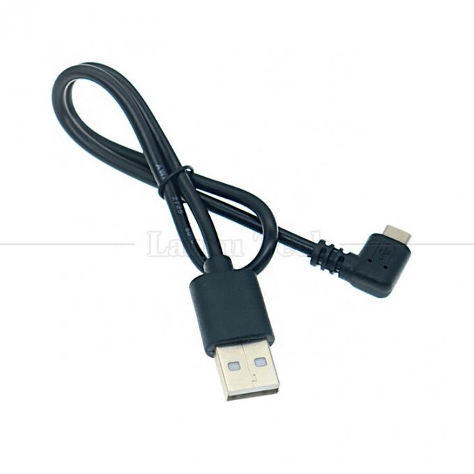 90 Degree Right Angled USB to Micro B Data Charger Cable for  Phone Tablet Digital Camera GPS 3