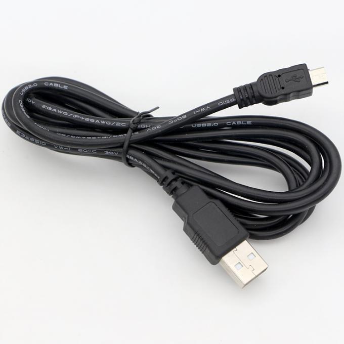 1M 2M 3M 5M USB A Male To Micro B Connector USB Data Charger Extension Cable 6