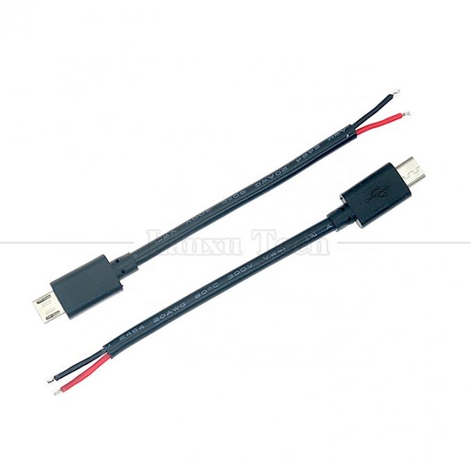 Male Female Micro B  to Bare Wires Open End Cable for Raspberry Pi Tablet 0