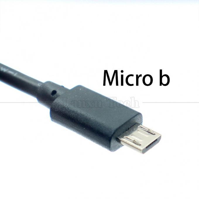 Male Female Micro B  to Bare Wires Open End Cable for Raspberry Pi Tablet 2