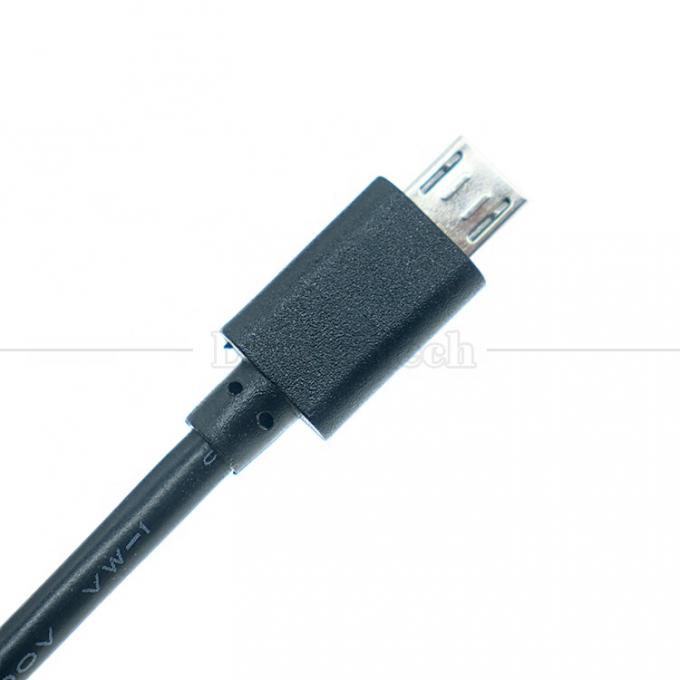 Male Female Micro B  to Bare Wires Open End Cable for Raspberry Pi Tablet 3