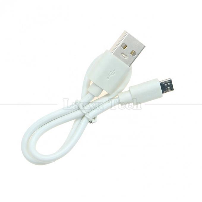 Short 30cm 50cm 1m White Black Data Fast Charging 1A V8 Micro B to USB A Male Charger Cable for Android Phone Power Bank Speaker 4