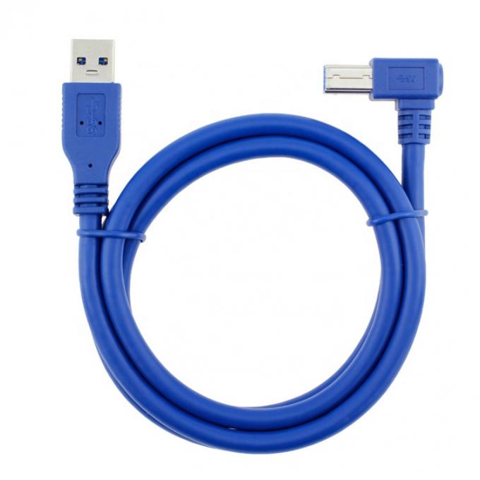 High Speed 5Gbps 90 Degree Right Angle USB 3.0  A Male to USB B Type Printer Cable for Epson HP 1