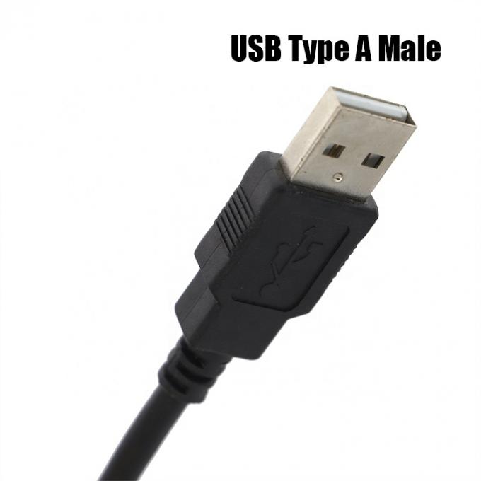 Custom 1M 1.5M 3M 90 Degree Right Angle USB 2.0 Printer Head Power Extension Cable for Epson HP 4