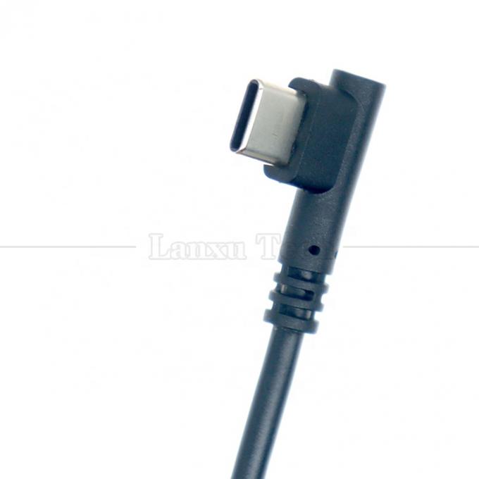 High Quality 90 Degree Right Angle USB to Type C  Data Charger Cable for Phone Tablet Camera 3