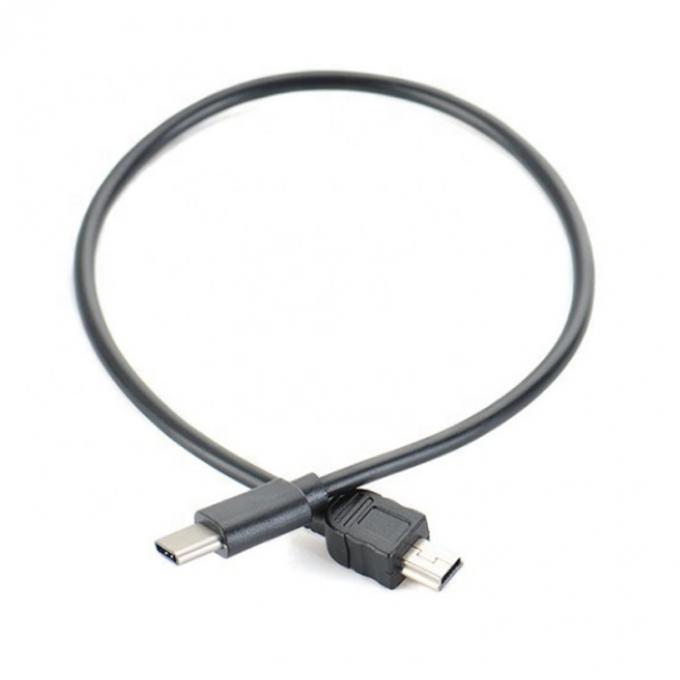 Data Charging USB Type C to Mini B 5 Pin USB OTG Cable for Camera 2
