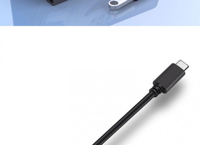 USB Type C Male to USB 2.0 A Female OTG Adapter Cable for Phone Laptop 5