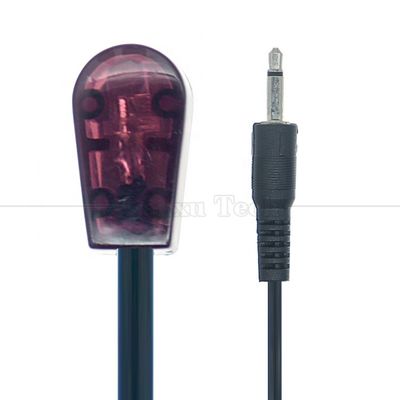 Buy 3.5mm Audio Jack 2 Poles IR Sensor Remote Mi Infrared Transmitter Receiver Extender Cable for Stereo Video online manufacture