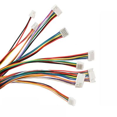 Buy Custom Wire Harness Molex JST PH XH SH 2p 3p 4p 5p 6p 7p 8p 9p 10p Connector Assembly Cable online manufacture