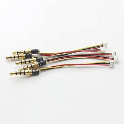 Buy Custom 3.5mm TRRS Audio Jack to 3 Pin Molex 1.25mm Pitch Connector Wire Cable online manufacture