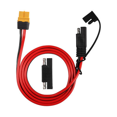 Buy 12AWG SAE to XT60 Connector Adapter Extension Cable for Solar Generator Power Station Lipo Battery online manufacture