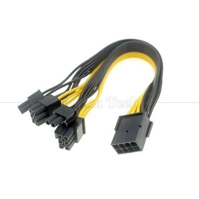 Buy PCIe 8 Pin Male to Dual 8 Pin Female PCI Express Graphics Video Card GPU Splitter Power Adapter Cable online manufacture
