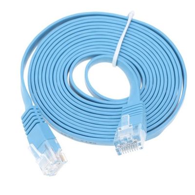Buy UTP STP Industrial Cat5 Cat5e Cat6 Cat7 Cat8 Flat RJ45 Patch Cord Network Lan Ethernet Extension Cable online manufacture
