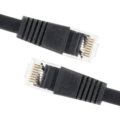 Buy STP UTP Industrial Cat5 Cat5e Cat6 Cat7 Cat8 Flat RJ45 Patch Cord Network Ethernet Extension Lan Cable online manufacture