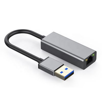 Buy Super Speed 1000Mbps Metal Shell USB 3.0 to Gigabit RJ45 Ethernet Adapter online manufacture