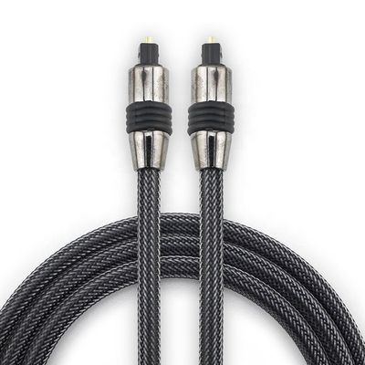 Buy 1M 2M 3M 5M High Quality Durable Braided Fiber Optic Toslink Spdif Digital Optical Audio Cable online manufacture