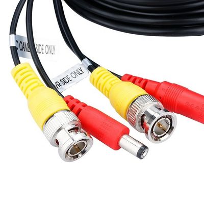 Buy 1M 5M 10M Male to Female CCTV Camera Security Assembly RG59 Video BNC DC Power SDI Cable online manufacture