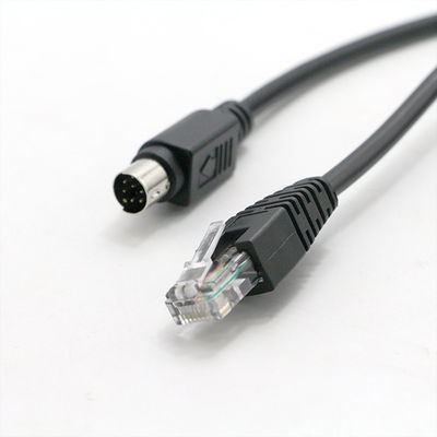 Buy Custom 1m 2m 3m Male to Male Female RJ45 to 6 8 PIN Mini Din Cable online manufacture