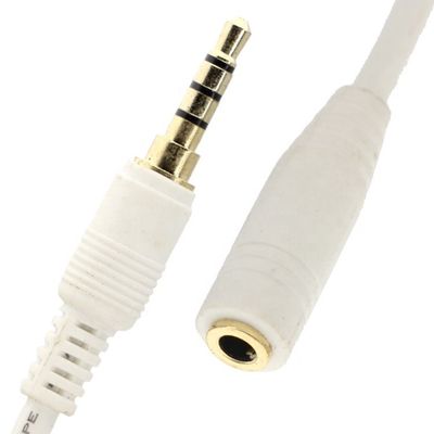 buy 1m 2m 3m 5m 10m 3.5mm Audio Jack TRRS Male To 3.5mm TRRS Female Stereo Aux Audio Extension Cable online manufacture
