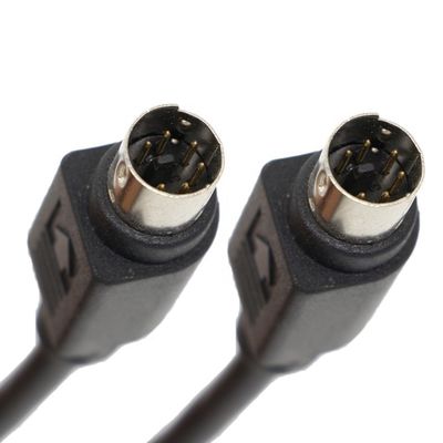 Buy Custom 1M 3M Shield Male To Male Mini DIN 6 Pin cable online manufacture