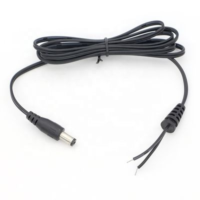 Buy Male Female DC Barrel Jack 2.1x5.5mm  to Open Pigtail DC Power Charging Cable online manufacture