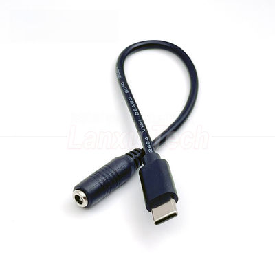 Buy 5V Type C to DC 3.5x1.35mm 5.5x2.1mm Power Charging Extension Cable for LED Desk Lamp Fan online manufacture