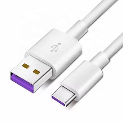 Buy High Quality 1M 2M 5A Fast Charging USB to Type C Data Charger Cable for Huawei Android Phone online manufacture