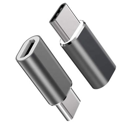 Buy Plug and Play Metal Shell Micro USB Female to Type C Male OTG Converter Adapter online manufacture