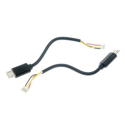 Buy Custom 10cm 20cm 30cm 50cm Micro B 5P to 4P JST MX 1.25mm Connector Wire Cable online manufacture
