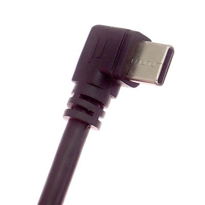 Buy 1m 2m 3m 5m Data Charging 90 Degree Up Down Left Right Angle USB to Type C Extension Cable online manufacture