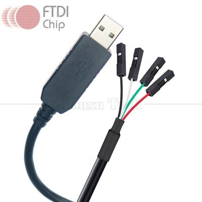 Buy High Quality FTDI FT232 Uart USB to TTL Serial Cable with 4p Dupont Connector for Arduino Raspberry Pi online manufacture