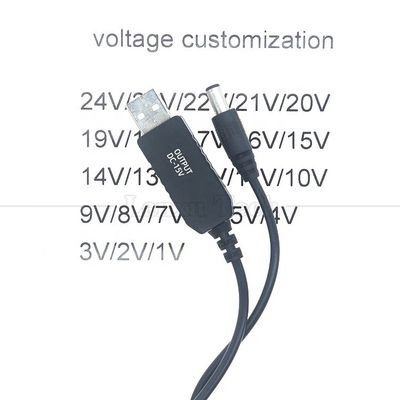 Buy Customized Voltage 15V 12V 10V 9V 4V 3V USB to DC Micro Type C Charger Cable for Router Camera Led Light Walkie Talkie GPS online manufacture