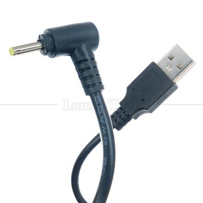 Buy 90 Degree Right Angle USB A Male to DC 2.5x0.7mm Barrel Jack Male Charger Cable for Tablet Router online manufacture