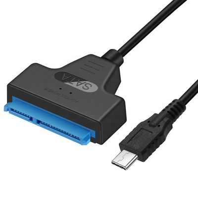 Buy High Speed 5Gbps SDD HDD Hard Drive 2.5 Inch USB Type C 3.1 to Sata Adapter Cable online manufacture