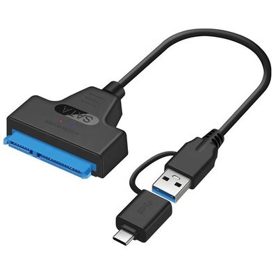 Buy High Speed 5Gbps 2.5 Inch SSD HDD Hard Disk Type C USB 3.0 Sata Adapter Cable online manufacture