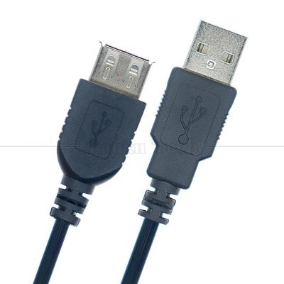 Buy 1M 2M 3M 5M  Data Charging  Type A USB 2.0 Male to USB Female Cable for Computer Keyboard Mouse online manufacture