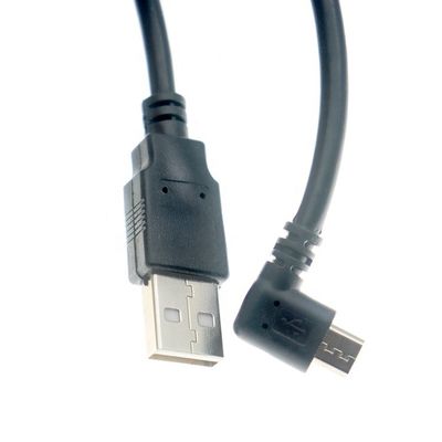 Buy Left Right Up Down Angle 1M 2M 3M 5M Data Charging 90 Degree Micro to USB Cable online manufacture