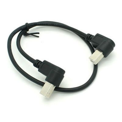 Buy Customization 90 Degree Right Angle Male to Male USB B Cable online manufacture