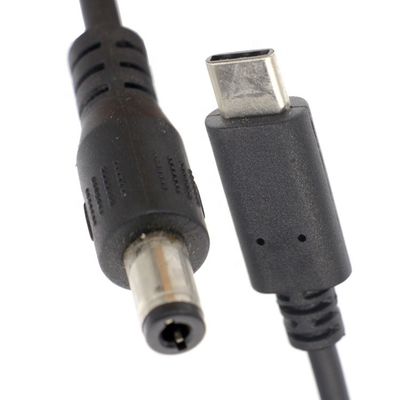Buy Custom USB 3.1 Type C Male to DC 5.5x2.5mm Male Jack Power Charger Power Cable for Laptop online manufacture