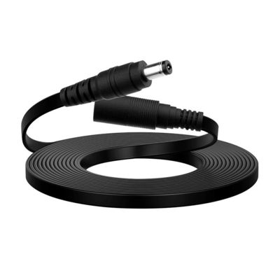 1m 3m 5m 12V Male to Male Female Flat DC 5.5x2.1mm 5.5x2.5mm 3.5x1.35mm Barrel Jack Power Extension Cable for CCTV Camera LED