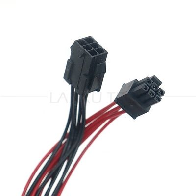 Custom Male to Female 4 6 8 Pin Molex Micro Fit 3.0 Connector Harness Cable