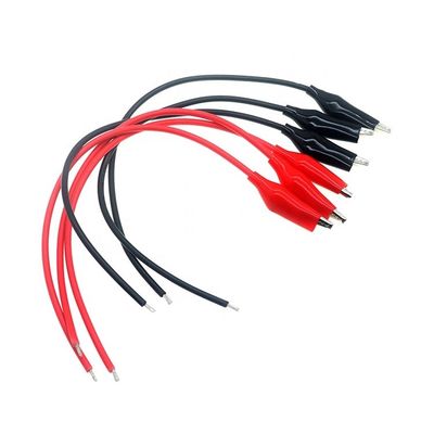 12V Red Black Alligator Clips Battery Cable